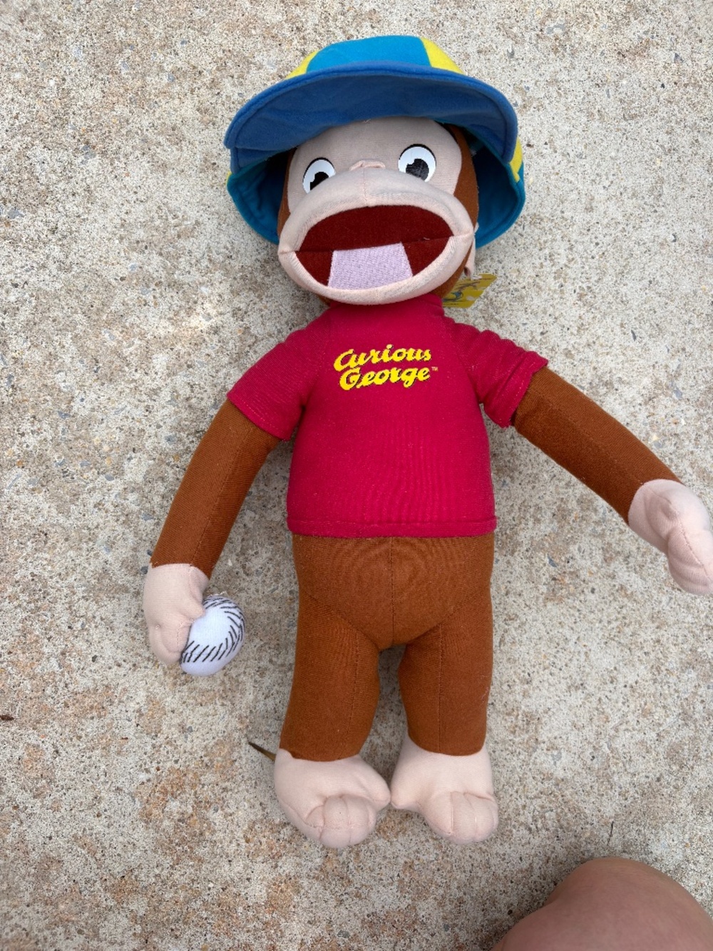 Vintage Curious George With Tags